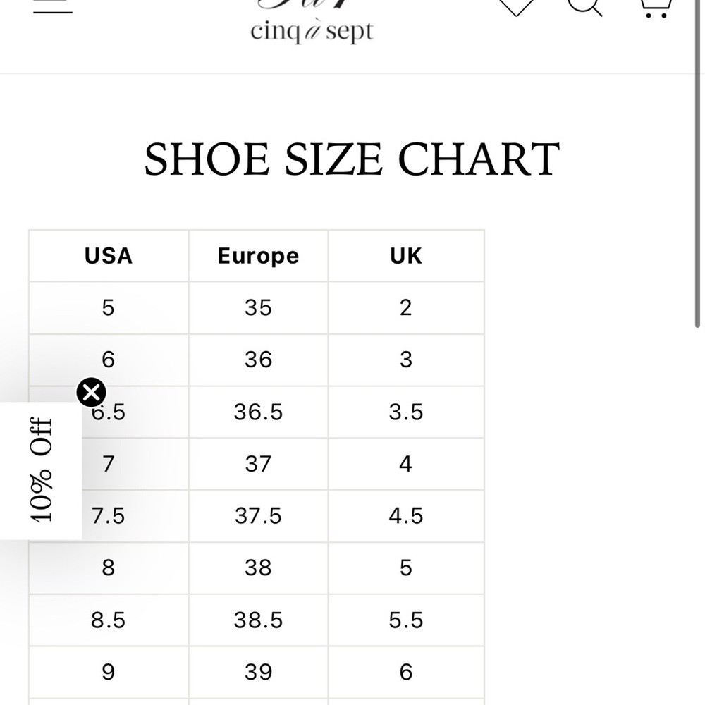 Cinq a Sept Sylvie Pointed Toe Tan/Cream Slingback Designer Kitten Heels, 39/9 - Picture 9 of 9